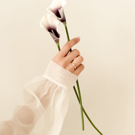 웨이브 반지