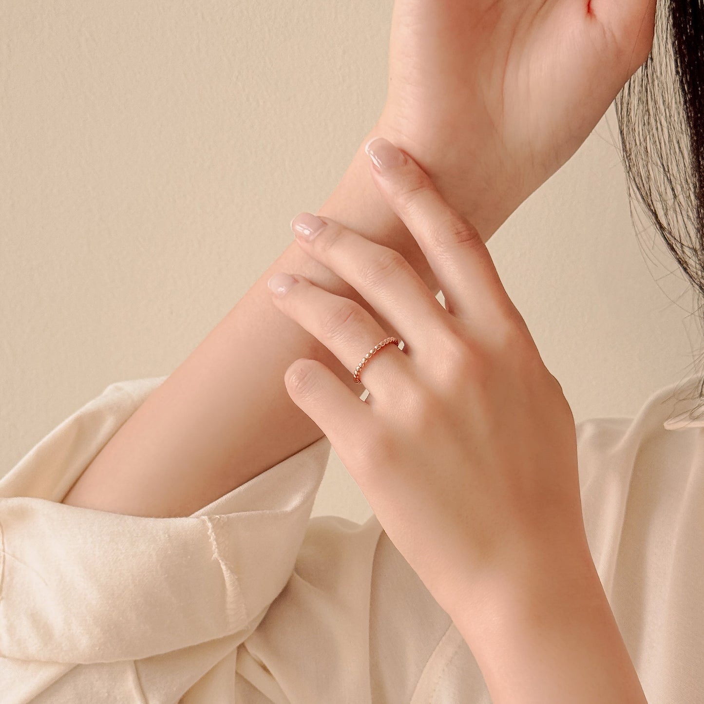 2mm 비드 반지