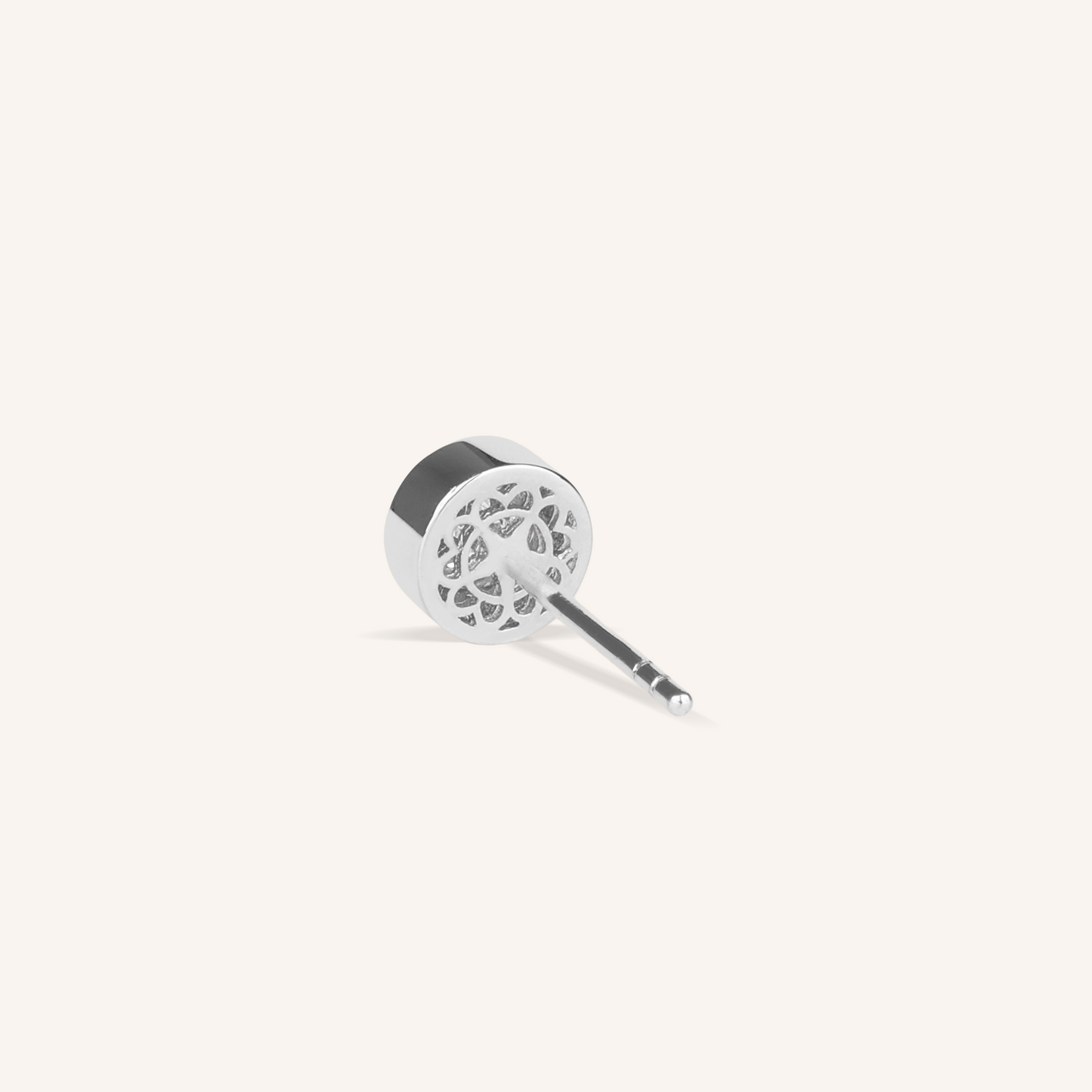 0.3ct 랩그로운 다이아몬드 베젤 스터드 귀걸이