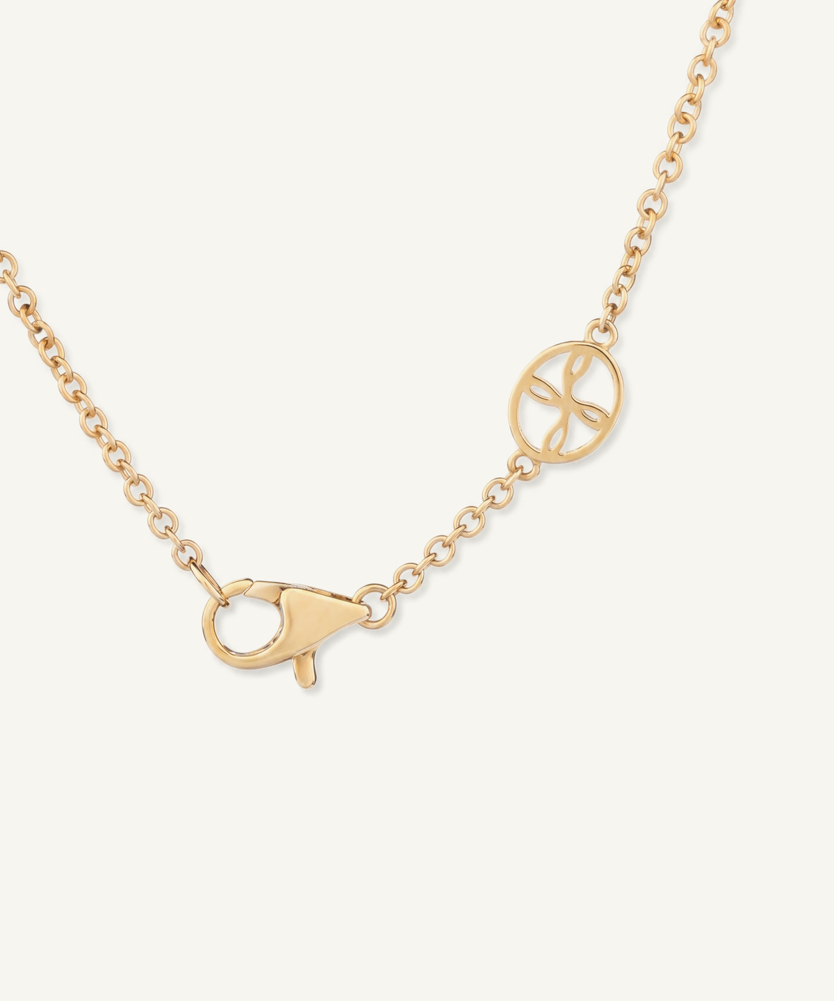 옐로우 골드 | Bloom Necklace, clasp