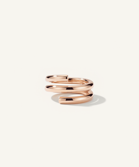 로즈 골드 | Coil Ring