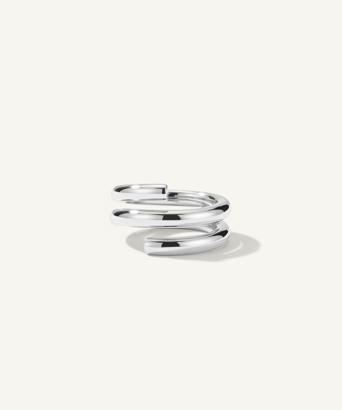 화이트 골드 | Coil Ring