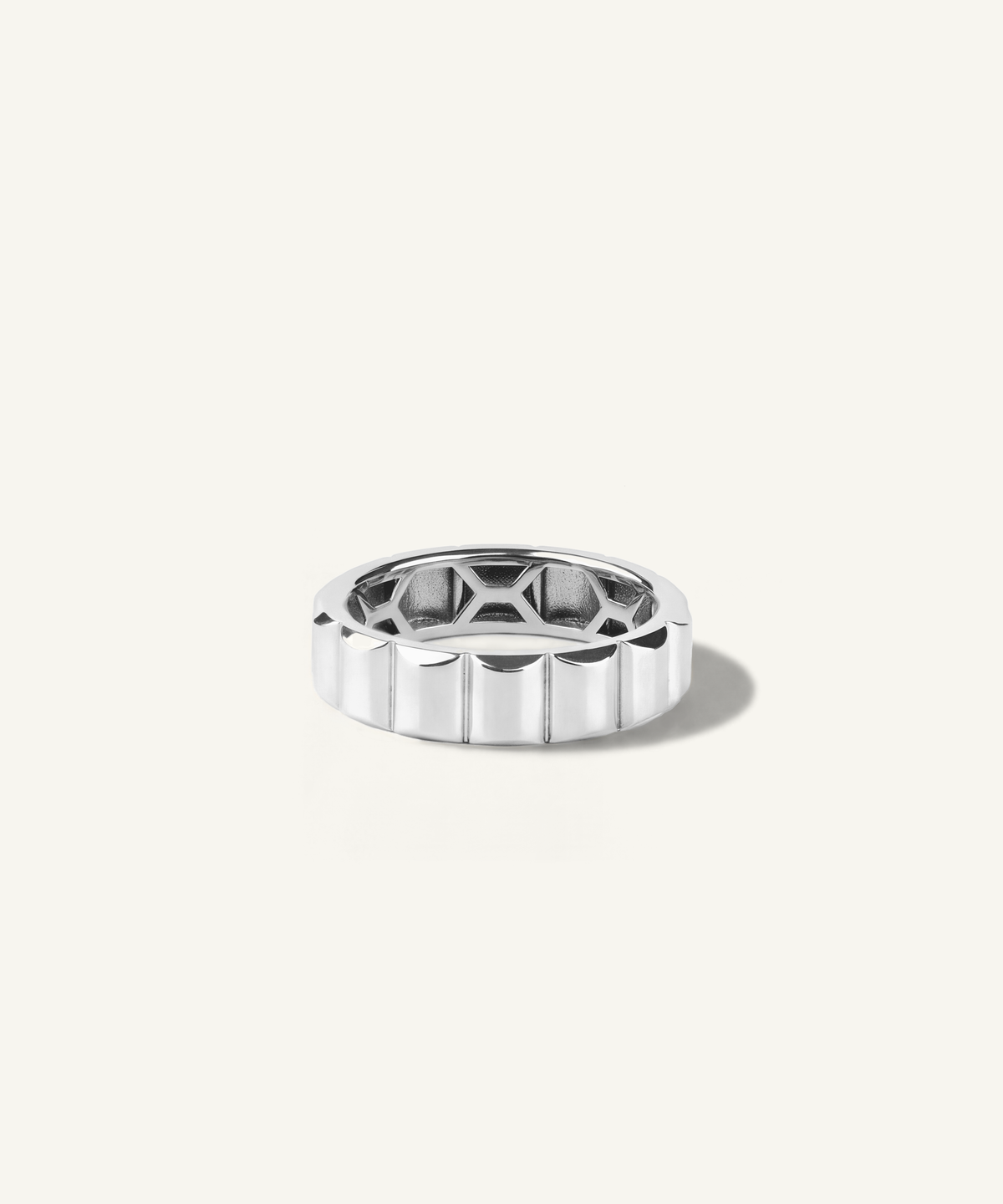 화이트 골드 | Financier Ring