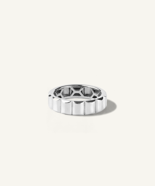 화이트 골드 | Financier Ring