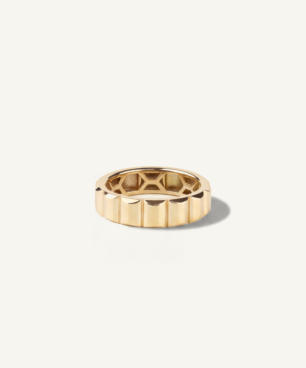 옐로우 골드 | Financier Ring
