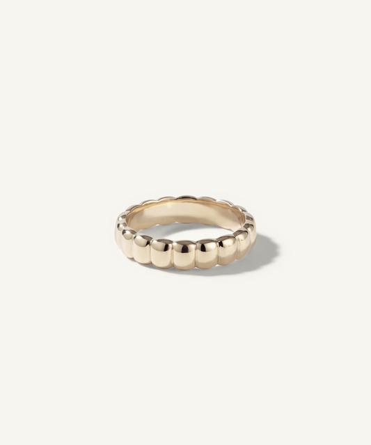 샴페인 골드 | Petite Pillow Ring