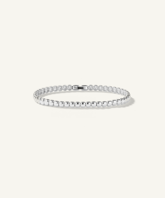 화이트 골드 | Pillow Bracelet