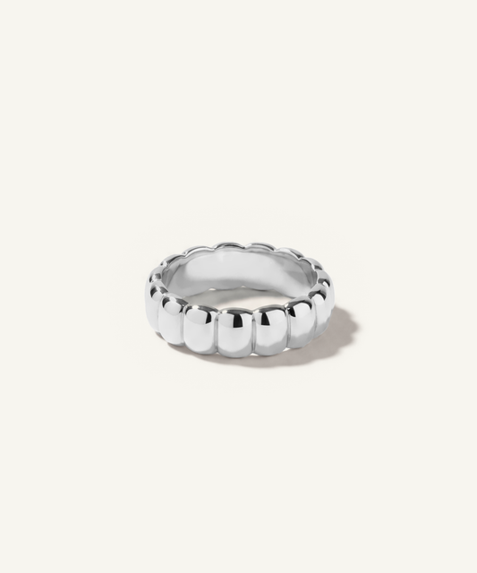 화이트 골드 | Pillow Ring
