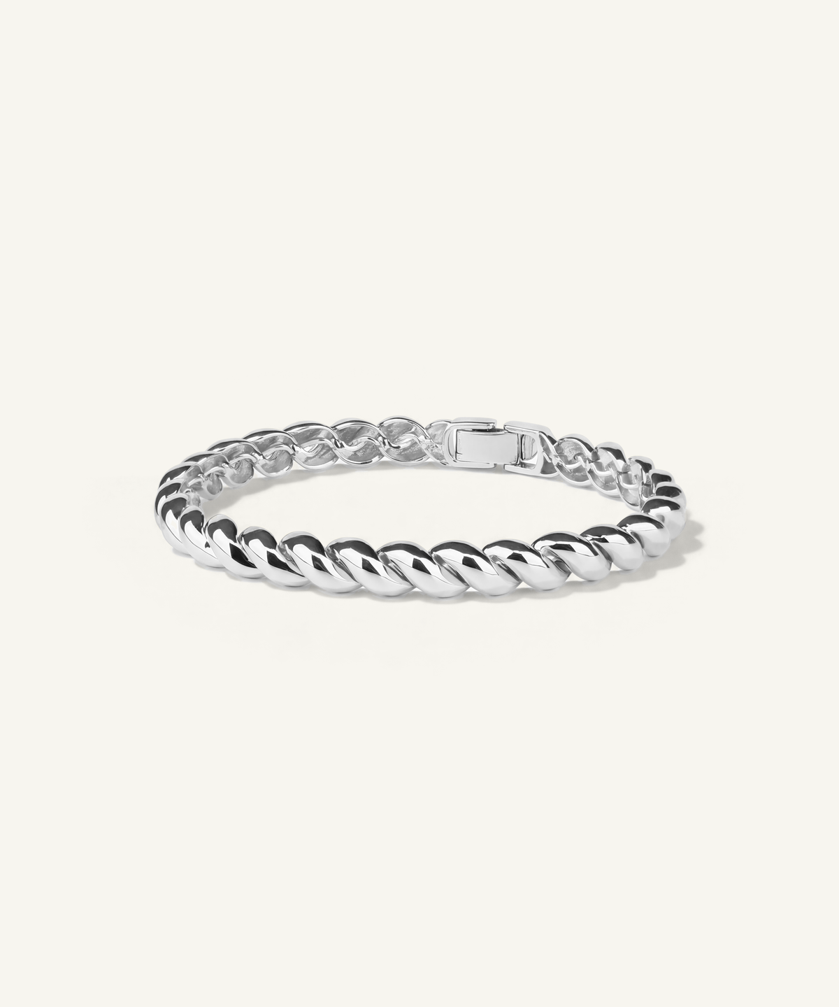화이트 골드 | Brioche Bracelet