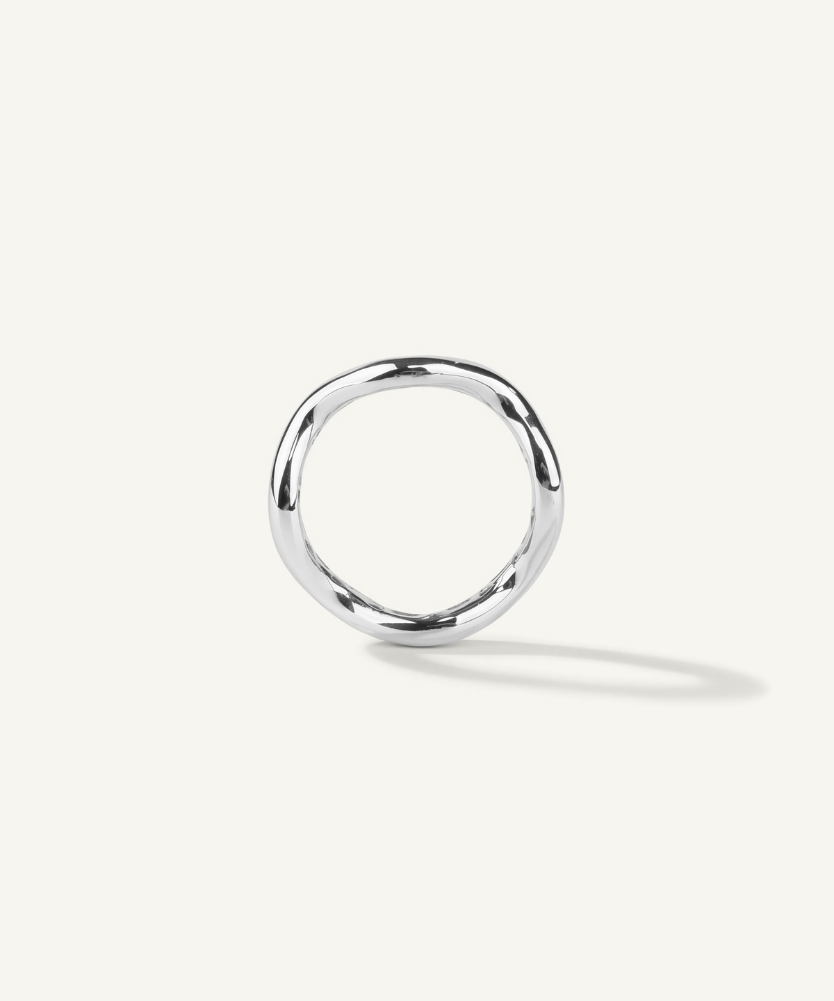 화이트 골드 | Sway Ring, detail